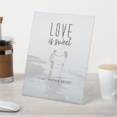 De Table Mariage photo moderne L'amour est doux signe (In SItu)