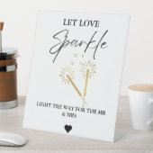 De Table Mini moderne laissez l'amour lumineux signe Mariag (In SItu)