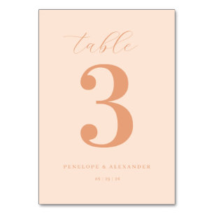 De Table Numéro Trois Péché Élégant