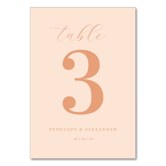 De Table Numéro Trois Péché Élégant (Par défaut)
