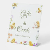 De Table Poulet 1er anniversaire Ce poussin cadeau et signe (Recto)