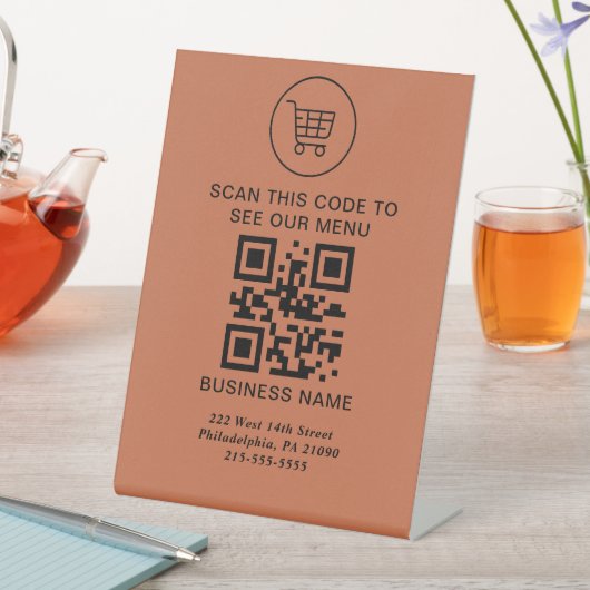 De Table Rechercher le code QR du menu Signe | Site Web | A (In SItu)