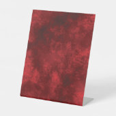 DE TABLE ROUGE BLANC CRÉER VOTRE PROPRE SIGNE PÉDESTAL (Recto)