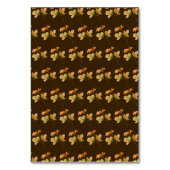 De Table Rustic Automne Feuilles d'automne Mariage Numéro d (Dos)