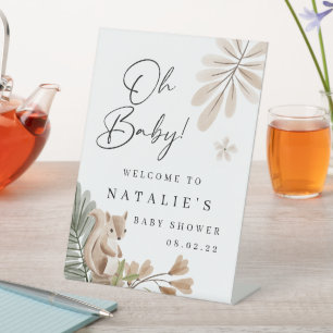 De Table SIGNE Baby shower Boho Woodland