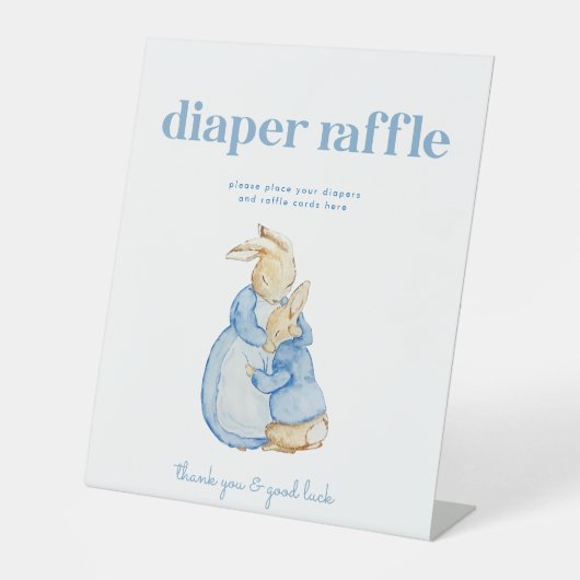 De Table SIGNE Baby shower Peter Rabbit Déchets (Recto)