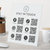 De Table SIGNE CENTRAL EN LIGNE DES RÉSEAUX SOCIAUX QR Code (In SItu)