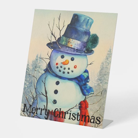De Table SIGNE CENTRALE AQUATIQUE Snowman (Recto)