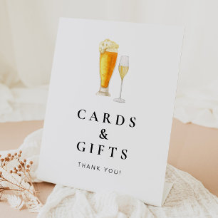 De Table SIGNE CHARLIE Bulles & Brews Cartes & Cadeaux
