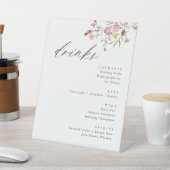 DE TABLE SIGNE DES BOISSONS MARIAGES FLEUR SAUVAGE (In SItu)