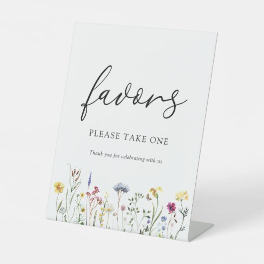 De Table Signe des faveurs du fleur sauvage (Recto)