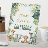 De Table Signe du Baby shower Wild One Safari (In SItu)