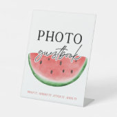 De Table SIGNE D'UN Melon Pastèque Livre D'Or (Recto)