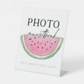 De Table SIGNE D'UN Melon Pastèque Livre D'Or (Recto)