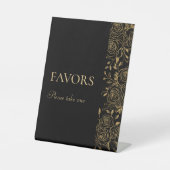 De Table Signe Fleur GILDED Faveurs (Recto)