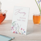 De Table SIGNE fleur sauvage Faveur du piédestal (In SItu)