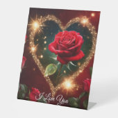 De Table SIGNE I Love You-Pedestal (Recto)