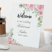 De Table SIGNE mariage À Fleur Rose Vive (In SItu)