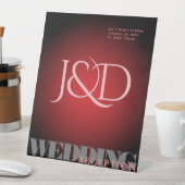 De Table Signe Mariage monogramme Vignette (In SItu)