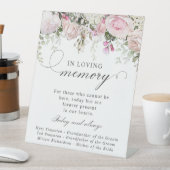 De Table SIGNE Mariage Rose-Blanc Floral (In SItu)