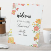 De Table Signe mariage rose et orange d'été (In SItu)