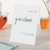 De Table Signe moderne du livre d'or Mariage (In SItu)