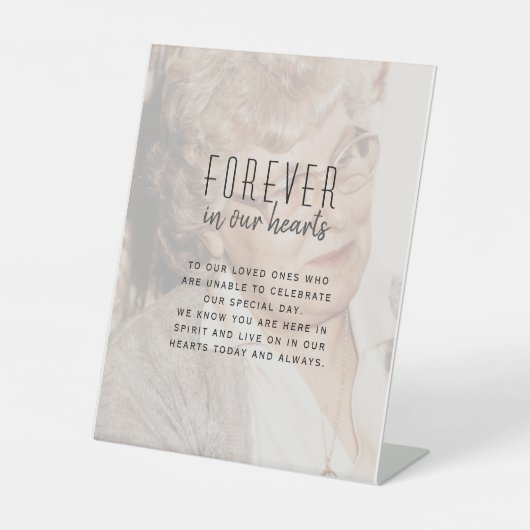 De Table SIGNE PHOTO mariage Mémorial (Recto)