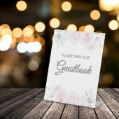 De Table Signe romantique Mariage Floral