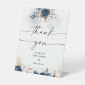 De Table SIGNE Rose bleu marine et poussiéreux (Recto)