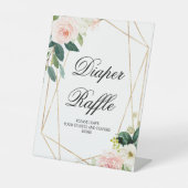 De Table Signe rouge Feuille, rose et verdure (Recto)