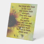 De Table SIGNE Tournesol Piédestal (Recto)