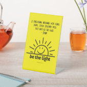 DE TABLE SOYEZ LE SIGNE LÉGER SMILEY (In SItu)