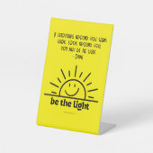 DE TABLE SOYEZ LE SIGNE LÉGER SMILEY (Recto)