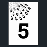 De Table Stylisé Peacock Mariage moderne Tableau Numéro Car<br><div class="desc">Moderne. Minimal. Cette collection utilise des plumes de paon stylisées pour créer un look élégant pour votre journée spéciale. Customisez avec les numéros dont vous avez besoin et ajoutez au panier une carte à la fois.</div>