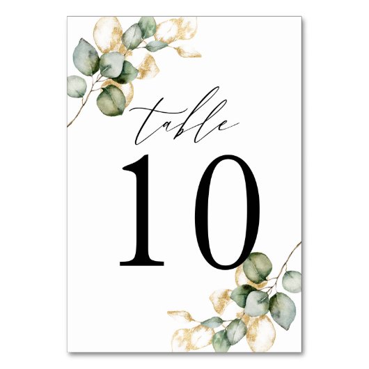 De Table Tableau vert numéro 10 (Dos)