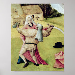 De tafel van de Zeven Dodelijke Zins Poster