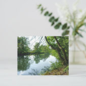 De Taff, Cardiff, Wales. Briefkaart (Staand voorkant)