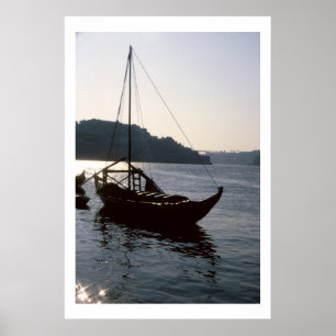 De Tagus Vist boot, Portugal Poster