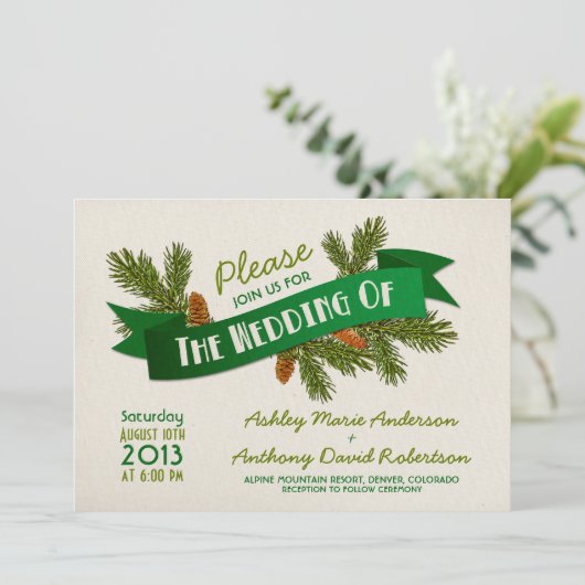 De Tak van de pink betegelt de Camping die Weddens Kaart (Staand voorkant)