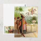 De Tale van de betoverde Paardschoen Scheherazade Briefkaart (Voorkant / Achterkant)