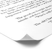 De Tale van Twee Wolven Poster (Hoek)