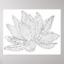 De Talking Lotus Poster