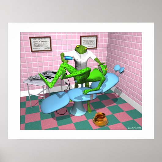 De tandarts poster (Voorkant)