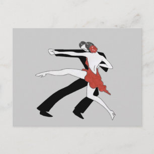 De Tango van jaren '20 Briefkaart