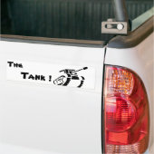 De tank bumpersticker (Op Truck)