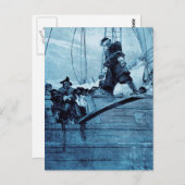 De tank lopen briefkaart (Voorkant / Achterkant)