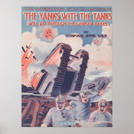 De tanks met de tanks poster