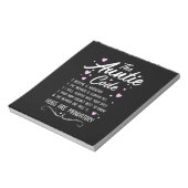 De tante Code Notitieblok (Gedraaid)