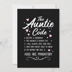 De tante Code Save The Date