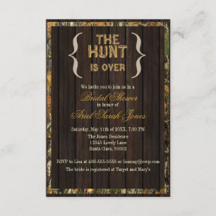 De tante is over de camo-bridal-show kaart